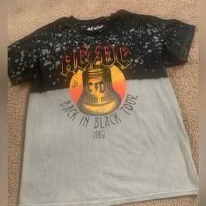 AC/DC back in black tour shirt